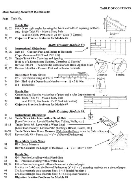 sheet metal union math test